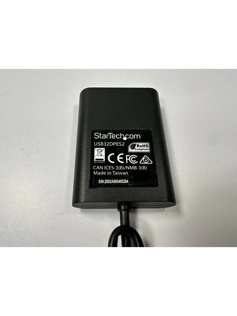 StarTech USB32DPES2 USB 3.0 to DisplayPort Video Adapter DisplayLink